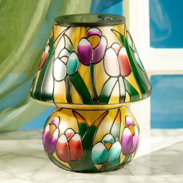 Solar Tiffany Lamp