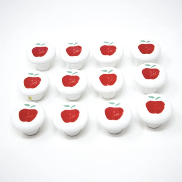Set of 12 Apple Cabinet Knobs